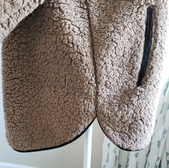 WHITE BIRCH FLEECE PULLOVER SZ XL TAN & BLACK - Picture 5 of 9